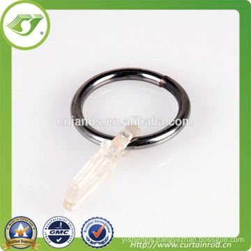 metal window curtain rings,curtain ring with plastic clip